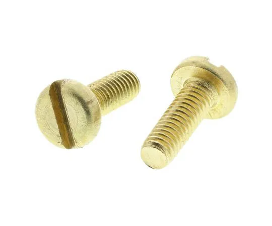 63-7575-49　RS Pro, M4 Pan Head, 12mm Brass Slot0.7　483-1511