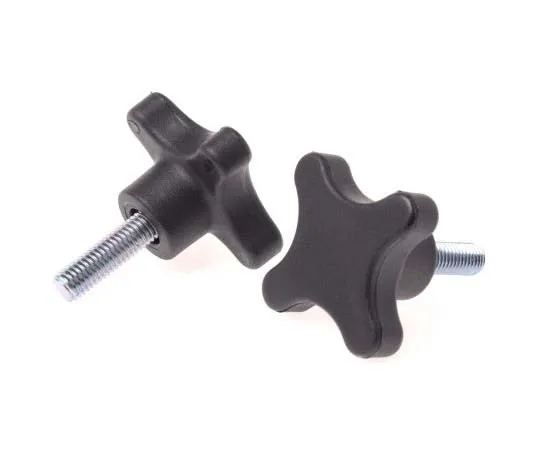 63-7715-27　RS PRO Black Thermoplastic Knob, M8 x 25　702-7709