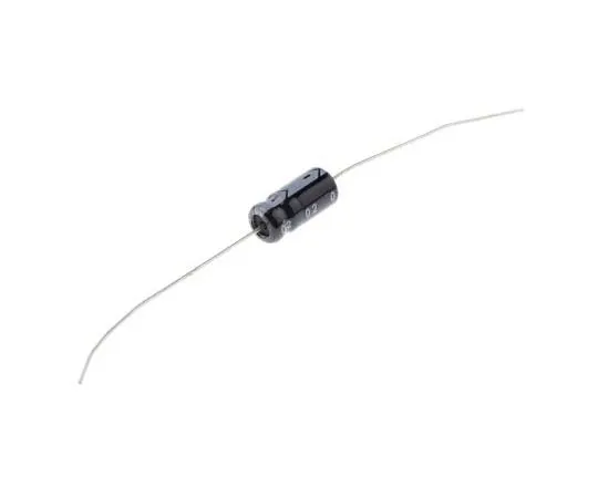 63-7728-02　RS PRO 33μF 16V dc Aluminium Electrolytic Capacitor, Through Hole 6 (Dia.) x 13mm +105°C 6mm 13mm　170-1095
