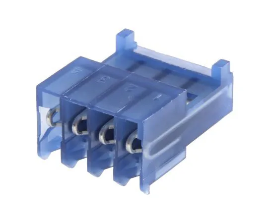 63-7677-30　TE Connectivity 4-Way IDC Connector Socket for Cable Mount, 1-Row　3-643815-4
