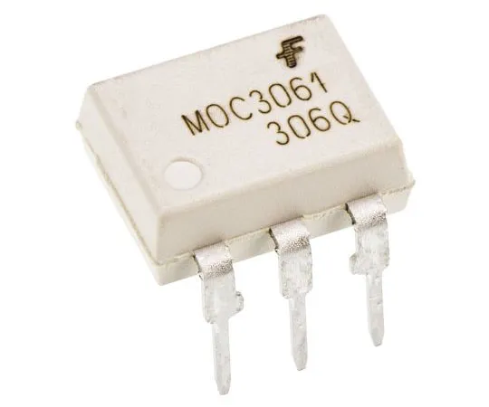 63-7670-03　ON Semiconductor, MOC3061M AC Input Triac Output Optocoupler, Through Hole, 6-Pin PDIP　MOC3061M