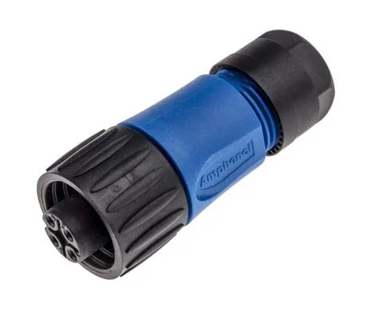 63-7705-18　Amphenol Eco-Mate Series Cable Mount Connector, 3 + PE contacts Socket　C016-20D003-210-10
