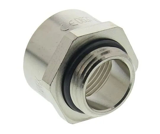 63-7655-20　Lapp M20 → M25 Cable Gland Adapter, Nickel Plated Brass, IP68　52104582