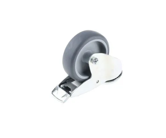 63-7553-67　Tente Stem Swivel Castors 2477PJO100P30-13, 80kg, Rubber tyres　2477PJO100P30-13