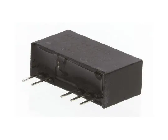 63-7559-65　Recom RP 1W Isolated DC-DC Converter Through Hole, Voltage in 4.5 → 5.5 V dc, Voltage out ±15V dc　RP-0515D