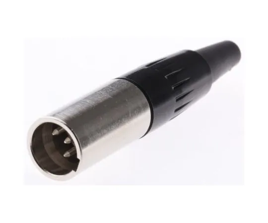 63-7647-99　Switchcraft Tini QG Series, Cable Mount Miniature Connector Plug, 4 Way, 5A　TA4MX
