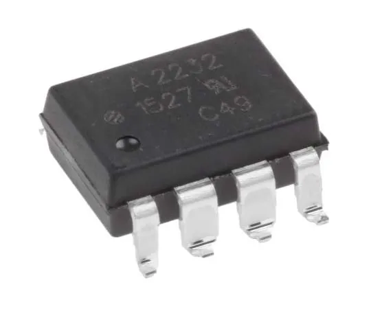 63-7705-07　Broadcom, HCPL-2232-300E DC Input Logic Gate Output Dual Optocoupler, Surface Mount, 8-Pin PDIP　HCPL-2232-300E
