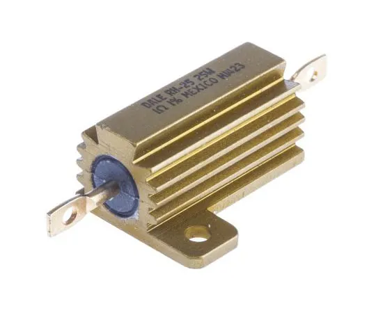 63-7688-54　Vishay RH025 Series Aluminium Ho***d Axial Wire Wound Panel Mount Resistor, 1Ω ±1% 25W　RH0251R000FE02
