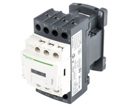 63-7554-61　Schneider Electric 4 Pole Contactor, 20 A, 230 V ac Coil, TeSys D, 4NO　LC1DT20P7