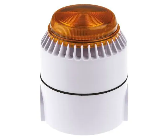 63-7613-34　Flashni Sounder Beacon, Amber Xenon, 18 → 24 V dc　FL/AL/W/D/24V/S