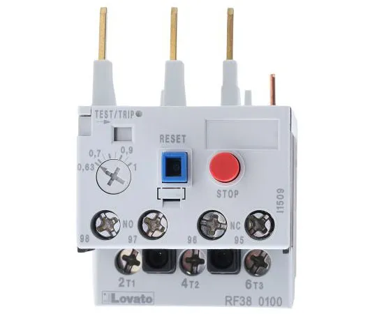 63-7691-21　Lovato Thermal Overload Relay, 0.63 → 1 A, 1 A　RF380100