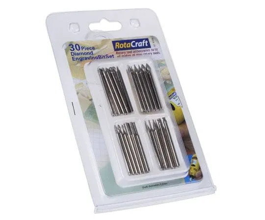 63-7635-63　RS PRO RC9006, 30 piece Engraving Bit Set　612-9589