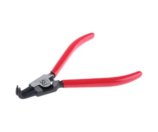 63-7623-36　RS Pro 165 mm Chrome Molybdenum Steel Circlip Pliers With Bent Tip, Range 19 → 60 mm　541-6854