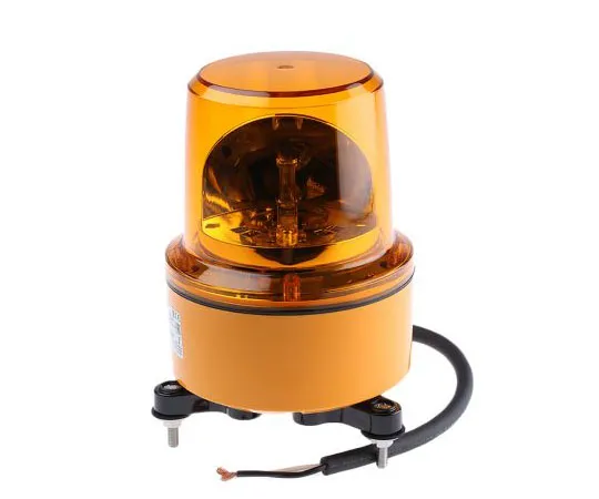 63-7697-77　LED, Rotating Beacon Harmony XVR Series, Orange, Screw Mount, 24 V ac/dc　XVR13B05L
