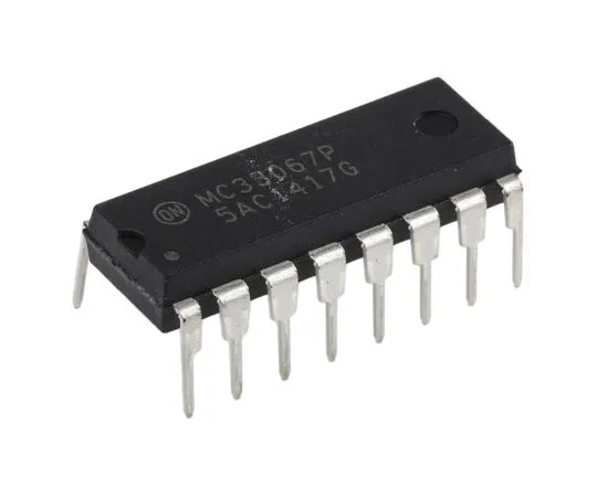 63-7604-15　ON Semiconductor MC33067PG, PWM Voltage Mode Controller 16-Pin, PDIP　SWV1ECV100002