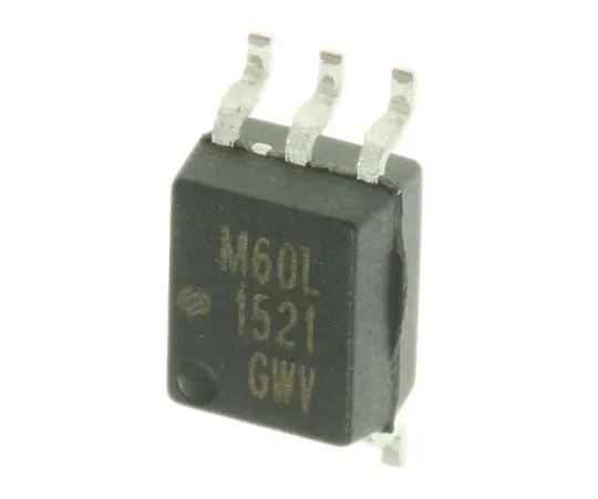 63-7703-74　Broadcom, ACPL-M60L-000E DC Input Logic Gate Output Optocoupler, Surface Mount, 5-Pin SOIC　ACPL-M60L-000E