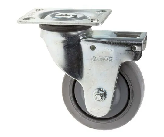 63-7659-82　RS PRO Swivel Swivel Castor, 75kg Load Capacity, 100mm Wheel Diameter　666-7567
