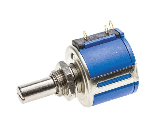 63-7609-22　Bourns 1 Gang 10 Turn Rotary Wirewound Potentiometer with a 6.35 mm Dia. Shaft, 5kΩ, ±5%, 2W, Linear 3540S-1-502L　3540S-1-502L