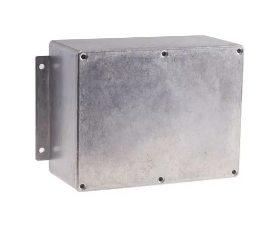 63-7604-81　RS PRO Die Cast Aluminium Enclosure, IP65, Shielded, Flanged, 184.8 x 127.4 x 76.3mm　517-4178