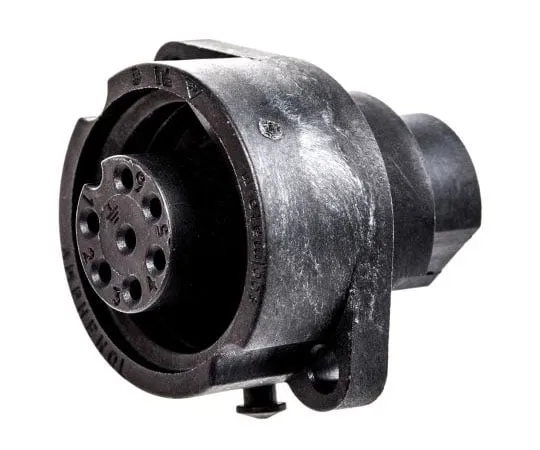 63-7621-11　Amphenol Eco-Mate Series Panel Mount Connector, 6 + PE contacts Socket　C01610G00600012