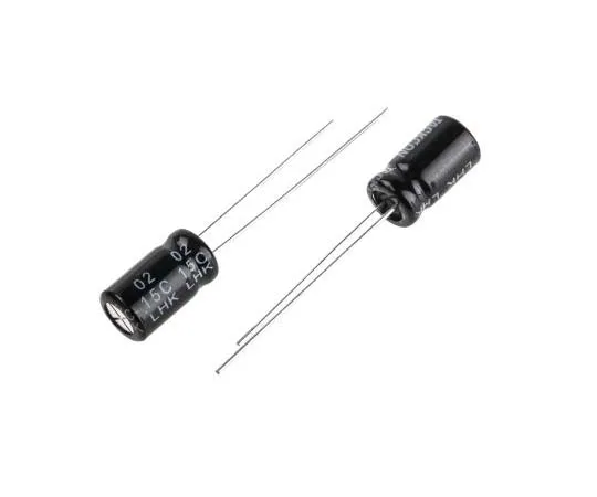63-7736-76　RS PRO 100μF 25V dc Aluminium Electrolytic Capacitor, Through Hole 6.3 (Dia.) x 11mm +105°C 6.3mm 2.5mm 11mm　711-1090