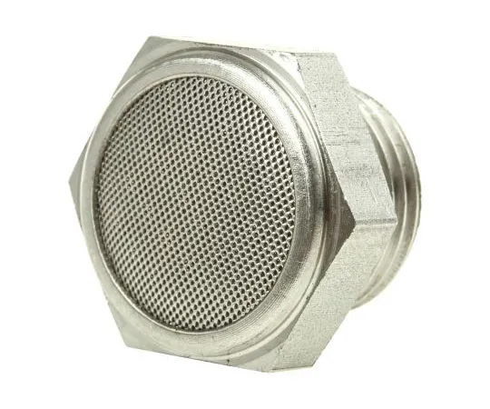 63-7556-52　Legris 0682 Stainless Steel 12bar Pneumatic Silencer, Threaded, G 1/2 Male　0682 00 21