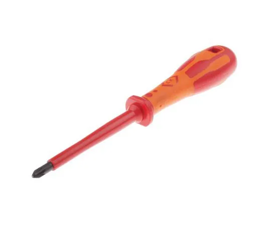 63-7694-91　CK, VDE 1000V Approved PlusMinus / Modulo VDE Screwdriver MOD2 Tip 100 mm Chrome Vanadium Molybdenum Steel　T49145-2