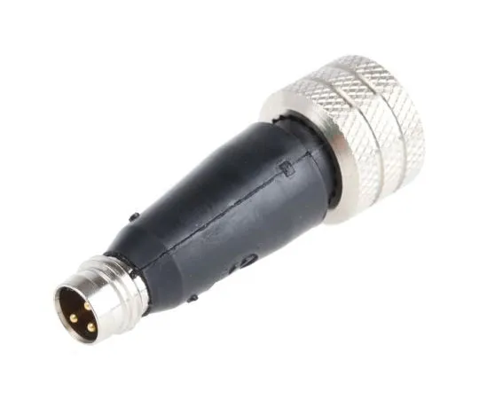 63-7565-66　Brad 3 Pole M8 Plug to 3 Pole M12 Socket Adapter　1200170004