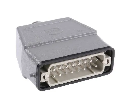 63-7567-57　Han A Series 16 + PE Way Male 16A Coupler Kit, includes Hood, Insert　09200160440+09200162612