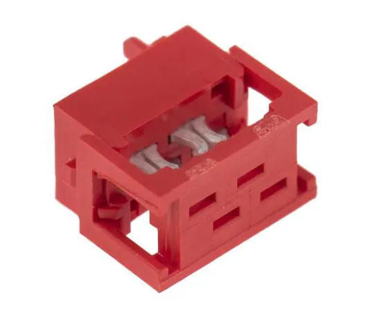 63-7680-84　TE Connectivity 4-Way IDC Connector Plug for Cable Mount, 2-Row　215083-4