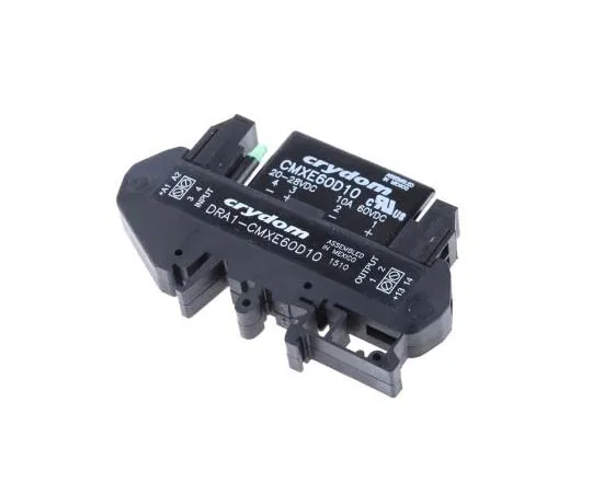 63-7713-18　Sensata / Crydom 8 A Solid State Relay, DC, DIN Rail, 60 V dc Maximum Load　DRA1-CMXE60D10