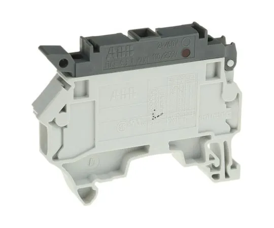 63-7657-95　Entrelec, Grey, SNK Series, 6.3A F***d DIN Rail Terminal　1SNK508415R0000