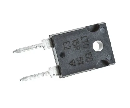 63-7614-65　Vishay 15Ω 100W Fixed Resistor ±5% ±150ppm/°C　LTO100F15R00JTE3