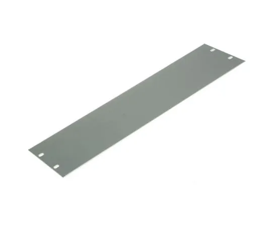 63-7555-10　19-inch Front Panel, 3U, 84HP, Grey, Aluminium　30219104