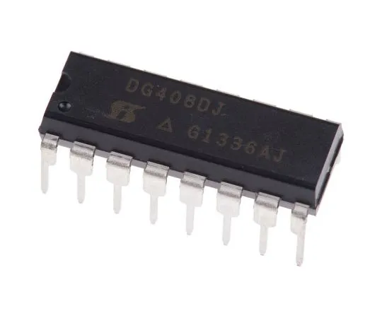 63-7649-43　DG408DJ-E3 Vishay, Analogue Switch Single 8:1, 15 V, 18 V, 24 V, 28 V, 16-Pin PDIP　DG408DJ-E3