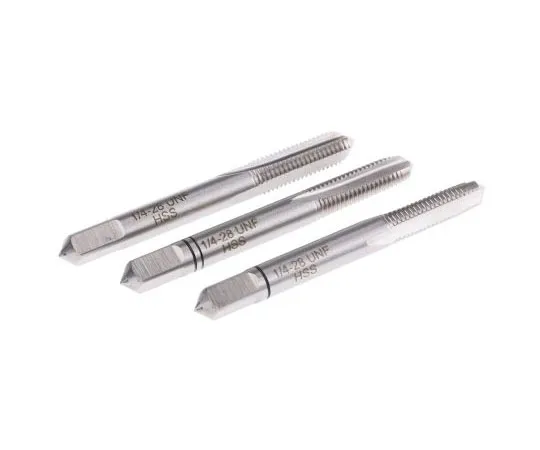 63-7664-91　RS Pro HSS 1/4-28 Straight Flute Thread Tap, 56 mm Length　668-1093