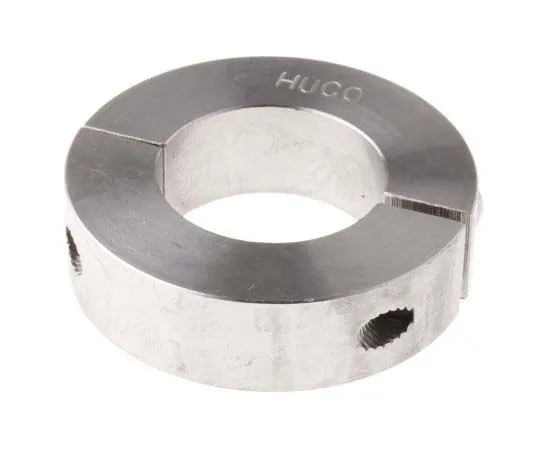 63-7702-64　Huco Collar Two Piece Clamp Screw, Bore 30mm, OD 54mm, W 15mm, Stainless Steel　46202030