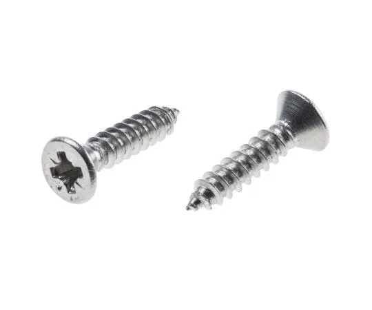 63-7608-77　RS Pro Plain Stainless Steel Self Tapping Screw N°8 x 3/4in Long 19mm Long　522-1369