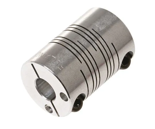 63-7570-98　Ruland Aluminium Flexible Beam Coupling, FCMR25-10-10-A, Bore A 10mm Bore B 10mm Clamp　FCMR25-10-10-A