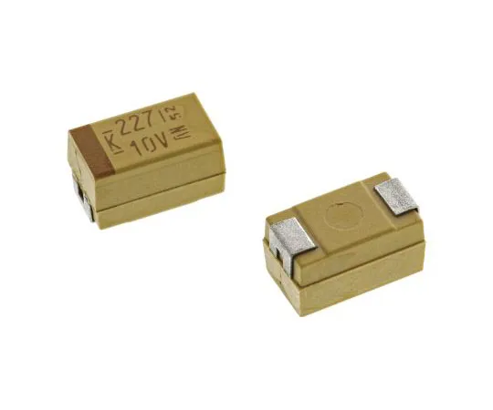 63-7619-97　KEMET Tantalum Capacitor 220μF 10V dc MnO2 Solid ±10% Tolerance T491 Series　T491X227K010AT