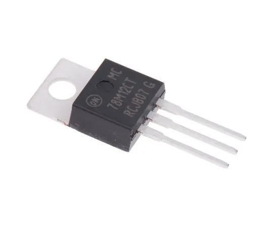 63-7603-99　ON Semiconductor, 12 V Linear Voltage Regulator, 700mA, 1-Channel 3-Pin, TO-220 MC78M12CTG　MC78M12CTG