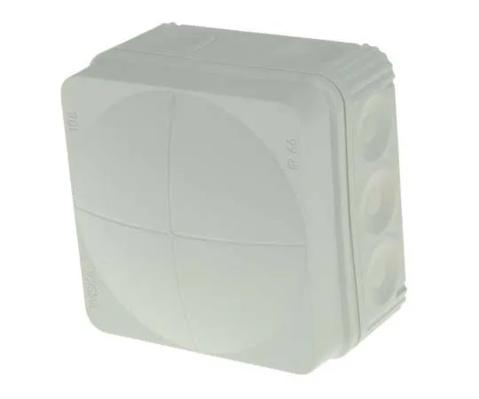 63-7708-20　WISKA Combi Junction Box, IP66, 76mm x 76mm x 51mm　COMBI 108/5