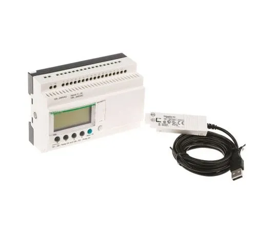 63-7565-41　Schneider Electric Zelio Logic 2 PLC CPU Computer Interface, 16 (Digital) Inputs, 10 (Relay) Outputs, 100 → 240　SR3PACK2FU