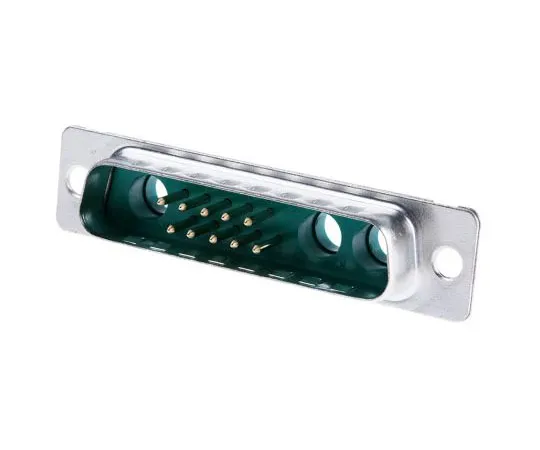 63-7624-19　Amphenol FCI DW Series Panel Mount, 13 Pin D-sub Connector Plug, Shell Size B Mixed Contact D-Sub　DB13W3PA00LF