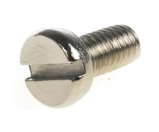 63-7574-98　RS Pro, M3 Cheese Head, 6mm Brass Slot Nickel Plated0.5　482-9754