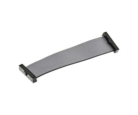 63-7596-08　Flat Serial Cable Assembly 100mm Terminal Strip to Terminal Strip 2X10, Ways , Double End to Double End　TCSD-10-D-04.00-01-N