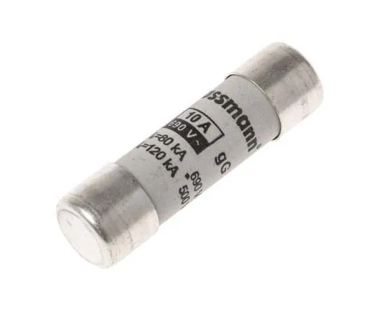 63-7717-39　Cooper Bussmann, 10A Ceramic Cartridge F***, 14 x 51mm　C14G10