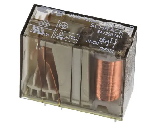 63-7678-10　TE ConnectivitySR2M DPST Non-Latching Relay PCB Mount, 24V dc Coil, 6A　V23047-A1024-A511 1-1393258-7