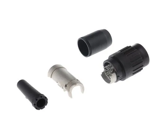 63-7559-11　Amphenol C 091 B Series, 8 Pole Din Socket Socket, 5A, 100 V ac　T3528501