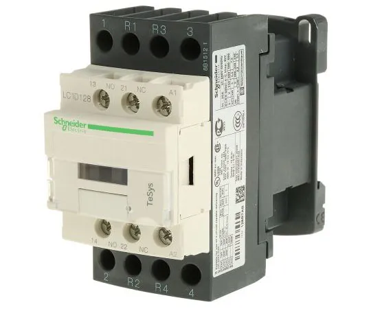 63-7554-73　Schneider Electric 4 Pole Contactor, 25 A, 24 V ac Coil, TeSys D, 2NO/2NC　LC1D128B7